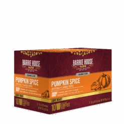 Barrie House Pumpkin Spice Light Roast Coffee Pods 10ct