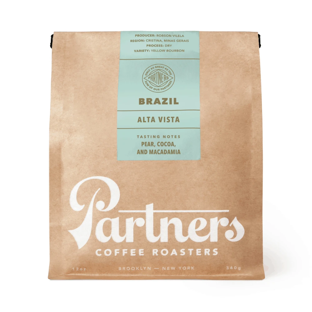 Partners Coffee Brazil Alta Vista Light Roast 12 Oz 1 Partners Coffee Brazil Alta Vista Light Roast 12 Oz