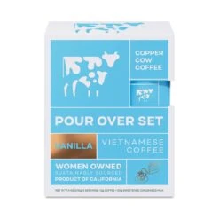 385878 7.4 Oz Pour Over Vanilla Coffee – Pack Of 6