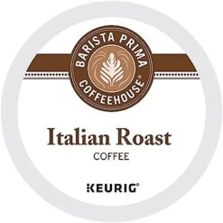 Barista Prima Coffeehouse Italian Roast 48 Count K-Cup® Box – Kosher Single Serve Pods