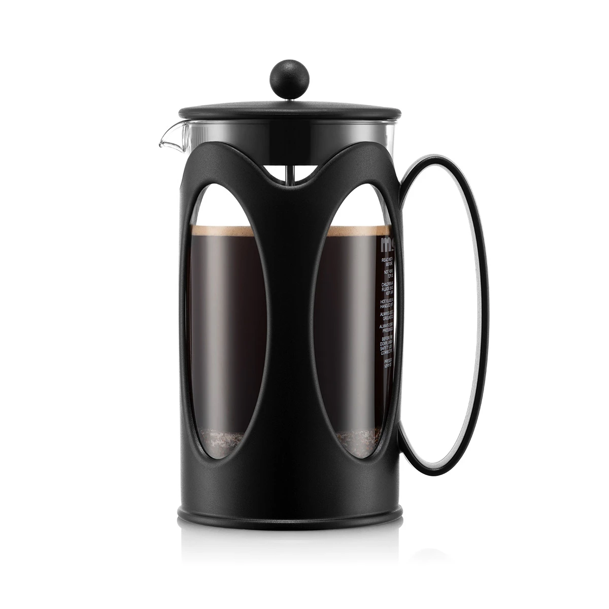 Bodum KENYA Coffee Maker, 8 Cup, 1.0 L, 34 Oz Black 1 Bodum KENYA Coffee Maker, 8 Cup, 1.0 L, 34 Oz Black