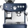 Breville – The Barista Express Impress Espresso Machine – Damson Blue