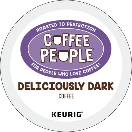 Coffee People Deliciously Dark Coffee K-Cup 1 Coffee People Deliciously Dark Coffee K-Cup