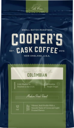 Colombia Cold Brew Coffee – Dark & Bold