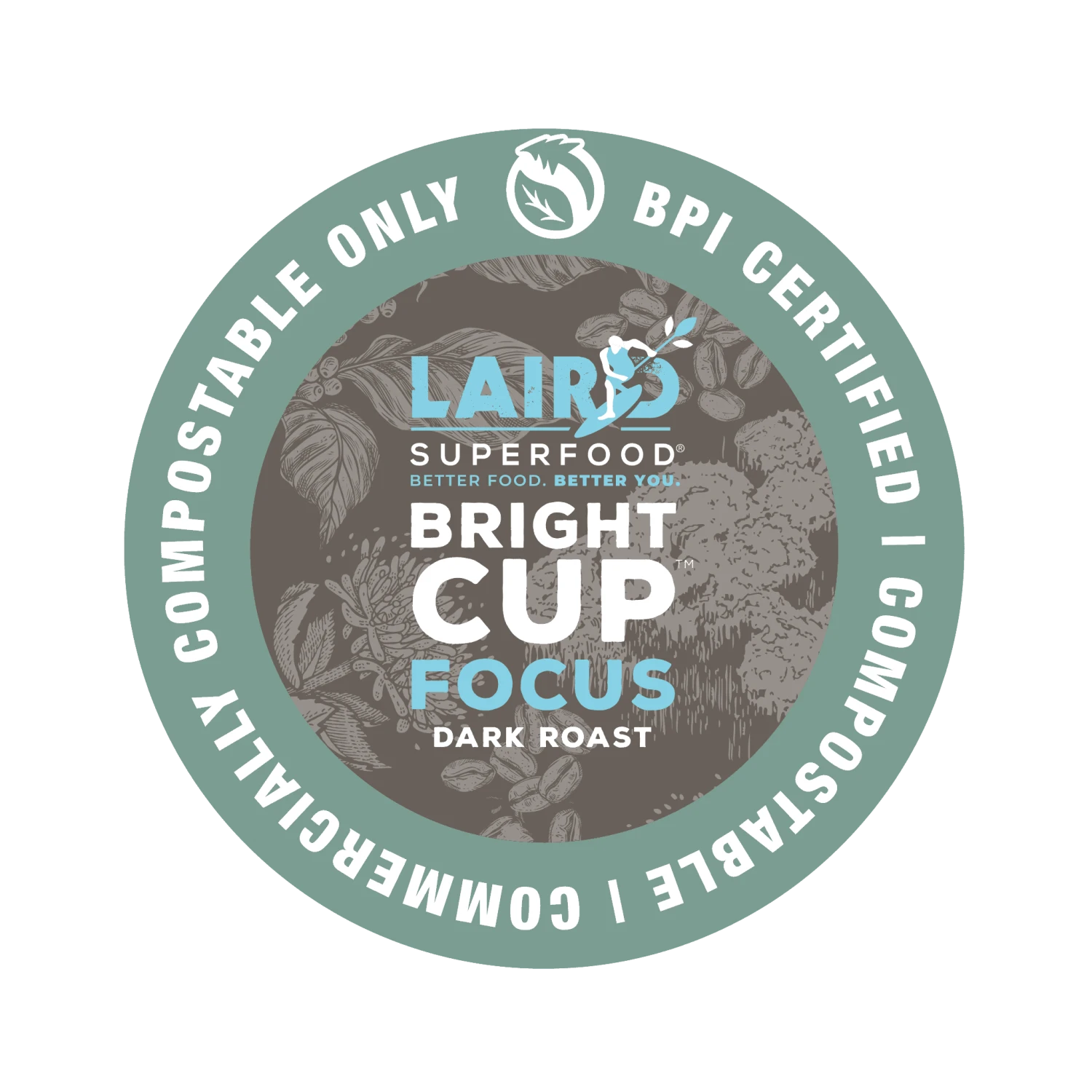 Dark Focus Coffee Bright Cups (12ct) 1 Dark Focus Coffee Bright Cups (12ct)