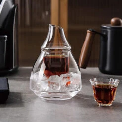 Double Glass Pour-Over Coffee Set – Elegant Pour-Over Experience – Aroma Enhancing Cup