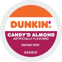 Dunkin’ Candy’d Almond Coffee K-Cup® Box 22 Ct – Kosher Single Serve Pods