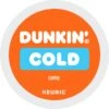 Dunkin’ Cold Coffee K-Cup® Pods 22 Ct – Kosher Single Serve Pods