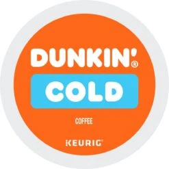 Dunkin’ Cold Coffee K-Cup® Pods 22 Ct – Kosher Single Serve Pods