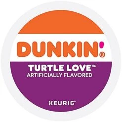 Dunkin’ Donuts Turtle Love™ Coffee K-Cup® Box 22 Ct – Kosher Single Serve Pods