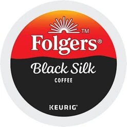 Folgers Black Silk Coffee 96 Count (4 Boxes Of 24) K-Cup® Box – Kosher Single Serve Pods