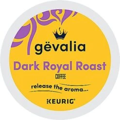 Gevalia Dark Royal Roast Coffee K-Cup® Box 24 Ct – Kosher Single Serve Pods