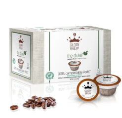 Glorybrew Keurig Compatible – BPI Certified Compostable – The Duke (12ct)