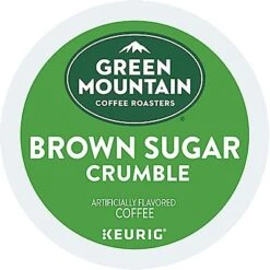 Green Mountain Coffee Brown Sugar Crumble Coffee K-Cup® Box 12 Ct – Kosher Single Serve Pods
