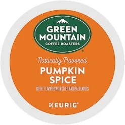Green Mountain Coffee Pumpkin Spice Coffee K-Cup® Box 24 Ct – Kosher Single Serve Pods