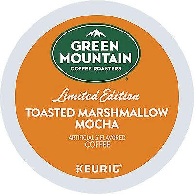 Green Mountain Coffee Toasted Marshmallow Mocha K-Cup® Box 24 Ct – Kosher Single Serve Pods 1 Green Mountain Coffee Toasted Marshmallow Mocha K-Cup® Box 24 Ct – Kosher Single Serve Pods