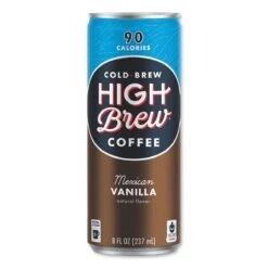 HIH00501 8 Oz Cold Brew Mexican Vanilla Coffee