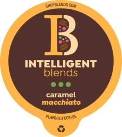 Intelligent Blends Caramel Macchiato Medium Roast Coffee Pods