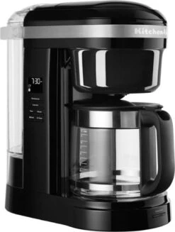 KitchenAid – KitchenAid® 12 Cup Drip Coffee Maker With Spiral Showerhead – KCM1208 – Onyx Black