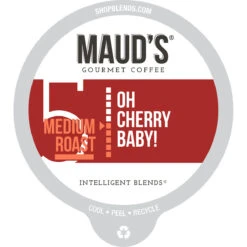 Maud’s Cherry Flavored Coffee Pods – 36ct