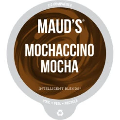 Maud’s Chocolate Mocha Cappuccino Coffee Pods – 18ct