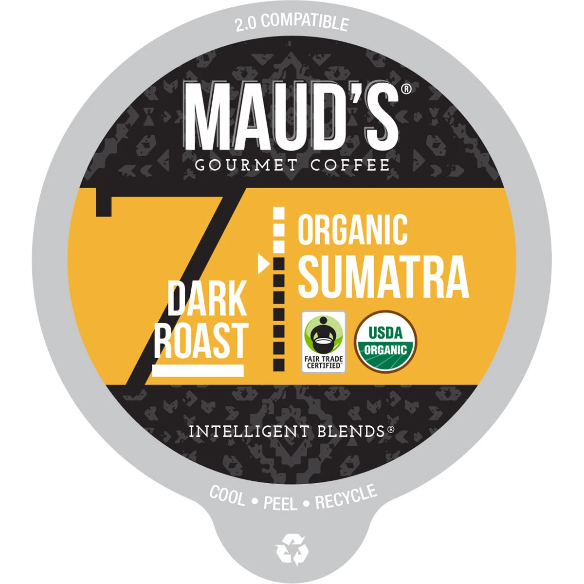 Maud’s Organic Single-Origin Fair-Trade Sumatra Dark Roast Coffee Pods 1 Maud’s Organic Single-Origin Fair-Trade Sumatra Dark Roast Coffee Pods