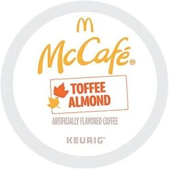 Mccafé Toffee Almond Coffee K-Cup® Box 12 Ct – Kosher Single Serve Pods