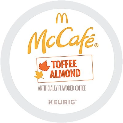 Mccafé Toffee Almond Coffee K-Cup® Box 12 Ct – Kosher Single Serve Pods 1 Mccafé Toffee Almond Coffee K-Cup® Box 12 Ct – Kosher Single Serve Pods