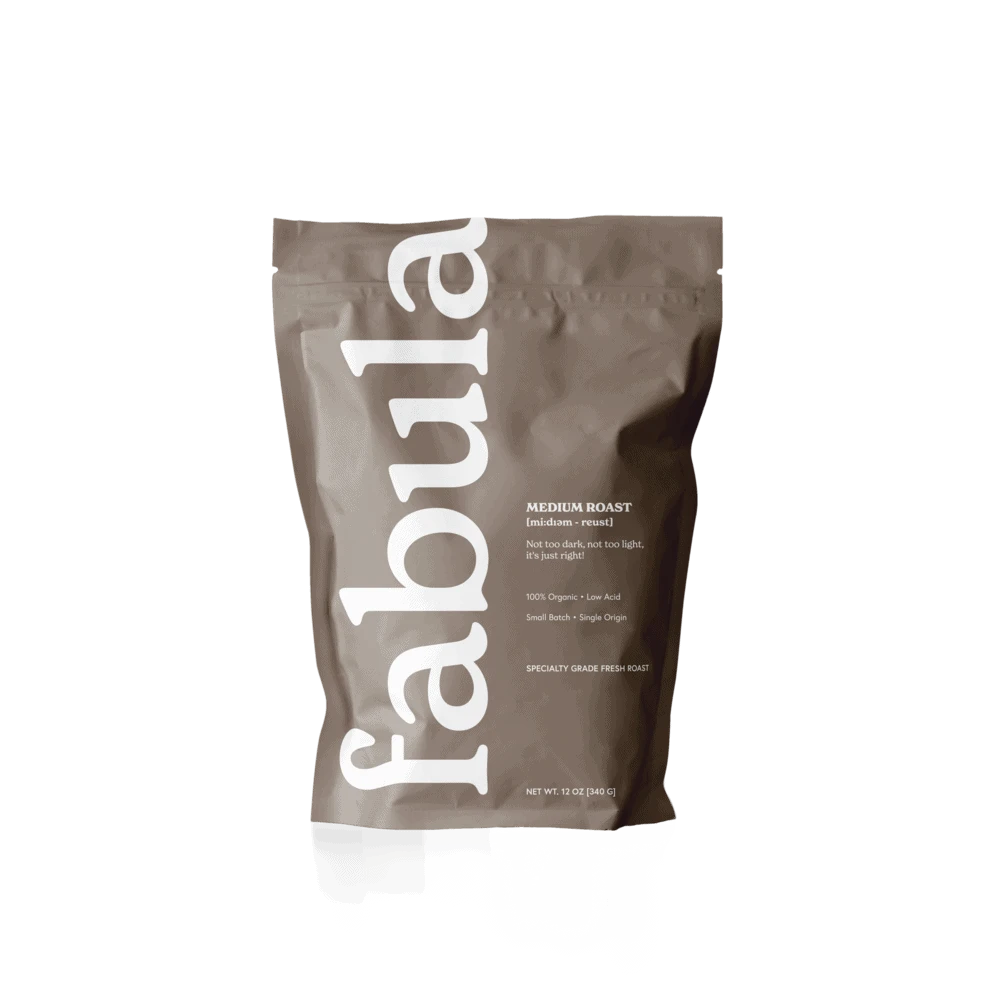 Fabula Coffee Organic Medium Roast 12oz 1 Fabula Coffee Organic Medium Roast 12oz
