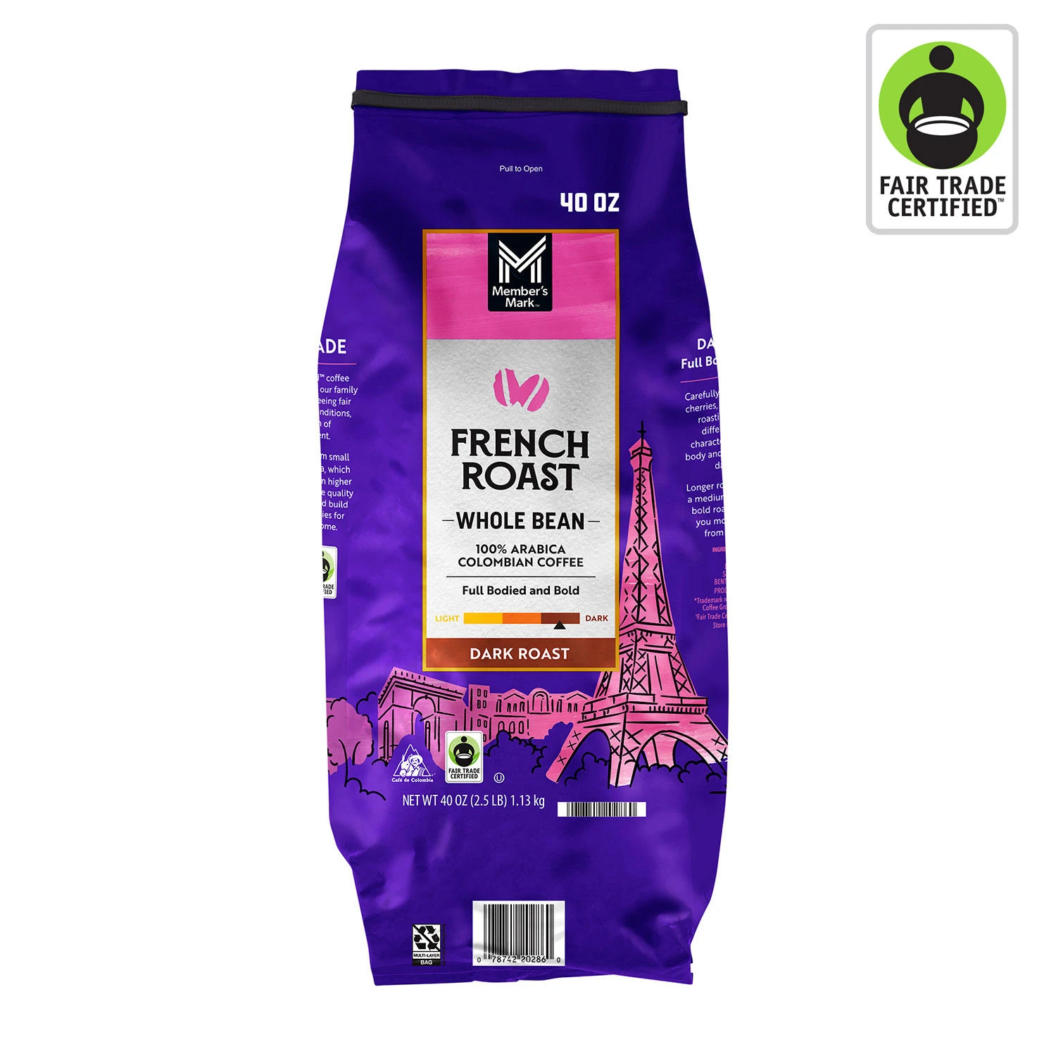 Member’s Mark French Roast Whole Bean Coffee, 40 Oz. 1 Member’s Mark French Roast Whole Bean Coffee, 40 Oz.