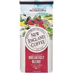 New England Coffee Breakfast Blend Coffee 12 Oz Ground – Kosher Coffee