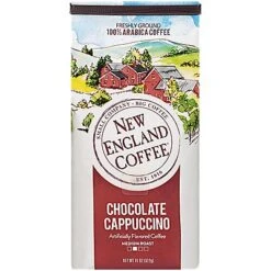 New England Coffee Chocolate Cappuccino Coffee 11 Oz Ground – Kosher Coffee