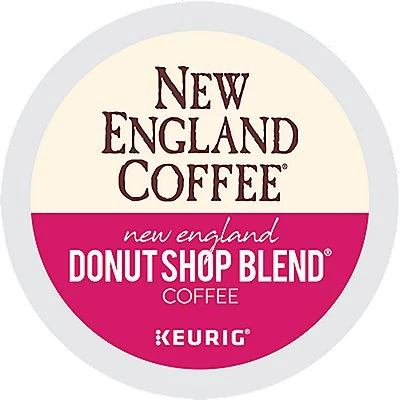 New England Coffee New England Donut Shop Blend Coffee K-Cup® Pods 24 Ct – Kosher Single Serve Pods 1 New England Coffee New England Donut Shop Blend Coffee K-Cup® Pods 24 Ct – Kosher Single Serve Pods