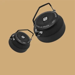 Outdoor Camping Water Kettle – Stainless Steel – Black