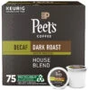 Peet’s Coffee K-Cups, Decaf House Blend (75 Ct.)
