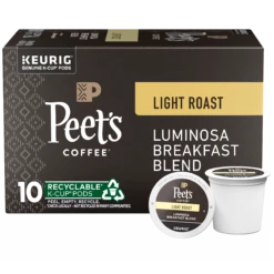Peet’s Luminosa Breakfast Blend K-Cup® Pods | Free Shipping Over $49