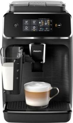 Philips 2200 Series Fully Automatic Espresso Machine With LatteGo – Black