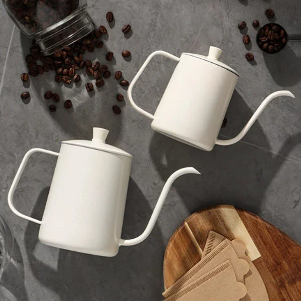 Pour Over Coffee Maker – Stainless Steel – 2 Sizes – Black – White 1 Pour Over Coffee Maker – Stainless Steel – 2 Sizes – Black – White