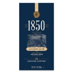 1850 Coffee, Lantern Glow, Light Roast, Ground, 12 Oz Bag