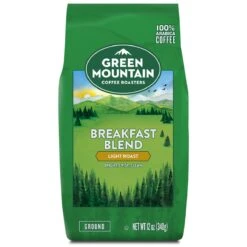 Green Mountain Coffee Breakfast Blend Coffee 12 Oz Ground – Kosher Coffee