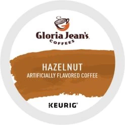 Gloria Jean’s Hazelnut Coffee K-Cup® Box 24 Ct – Kosher Single Serve Pods