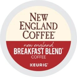 New England Coffee New England Breakfast Blend Coffee K-Cup® Pods 24 Ct – Kosher Single Serve Pods