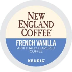 New England Coffee French Vanilla Coffee K-Cup® Pods 24 Ct – Kosher Single Serve Pods