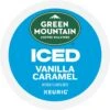 Green Mountain Coffee Brew Over Ice Vanilla Caramel Coffee K-Cup® Box 12 Ct – Kosher Single Serve Pods