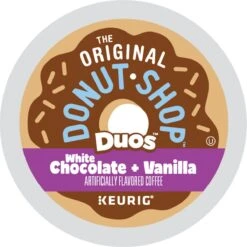 The Original Donut Shop White Chocolate + Vanilla Coffee K-Cup® Box 12 Ct – Kosher Single Serve Pods