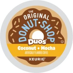 The Original Donut Shop Coconut + Mocha Coffee K-Cup® Box 12 Ct – Kosher Single Serve Pods