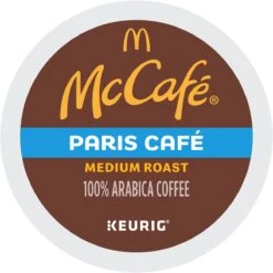 Mccafé Paris Cafe Coffee K-Cup® Box 12 Ct – Kosher Single Serve Pods
