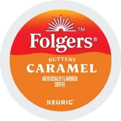 Folgers Caramel Drizzle Coffee K-Cup® Pods 24 Ct – Kosher Single Serve Pods