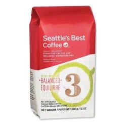 SBK11008565 12 Oz Level 3 Whole Bean Decaffeinated Coffee
