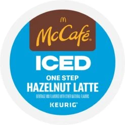 Mccafé Iced Hazelnut Latte K-Cup® Box 10 Ct
